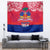 Haiti Independence Day Tapestry Libete Egalite Fratenite Ayiti 1804 With Polynesian Pattern LT9 - Polynesian Pride