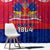 Haiti Independence Day Window Curtain Libete Egalite Fratenite Ayiti 1804 With Polynesian Pattern LT9 - Polynesian Pride