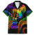 Personalised Its In My DNA Valentine Day Hawaiian Shirt Fingerprint Heart with Color Pride Flag LT9 - Polynesian Pride