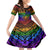 New Zealand LGBT Fern Heart Family Matching Long Sleeve Bodycon Dress and Hawaiian Shirt Dont judge What You Dont Understand LT9 Daughter's Dress - Polynesian Pride