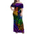 New Zealand LGBT Fern Heart Family Matching Off Shoulder Maxi Dress and Hawaiian Shirt Dont judge What You Dont Understand LT9 Mom's Dress - Polynesian Pride