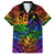 New Zealand LGBT Fern Heart Family Matching Short Sleeve Bodycon Dress and Hawaiian Shirt Dont judge What You Dont Understand LT9 Dad's Shirt - Short Sleeve - Polynesian Pride