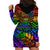 New Zealand LGBT Fern Heart Hoodie Dress Dont judge What You Dont Understand LT9 - Polynesian Pride