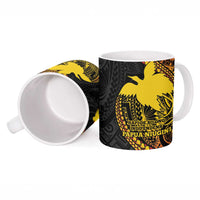 Papua New Guinea Tribal Tattoo Ceramic Mug 50th Independence Anniversary LT9 - Polynesian Pride