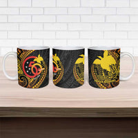 Papua New Guinea Tribal Tattoo Ceramic Mug 50th Independence Anniversary LT9 - Polynesian Pride