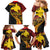 Papua New Guinea Tribal Tattoo Family Matching Mermaid Dress and Hawaiian Shirt 50th Independence Anniversary