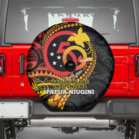 Papua New Guinea Tribal Tattoo Spare Tire Cover 50th Independence Anniversary LT9 - Polynesian Pride