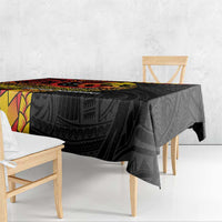 Papua New Guinea Tribal Tattoo Tablecloth 50th Independence Anniversary LT9 - Polynesian Pride