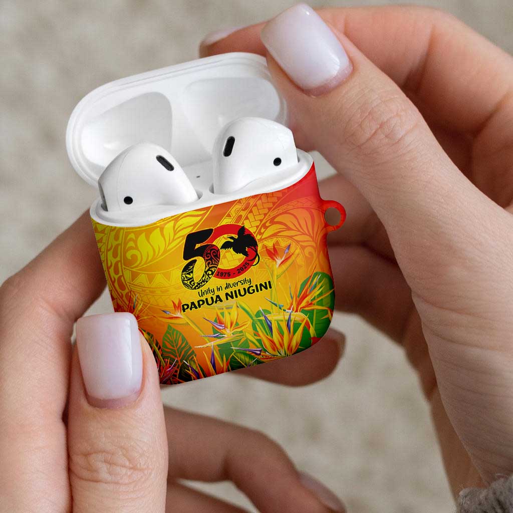 Papua New Guinea Unity in Diversity AirPods Case 50th Indipendens Papua Niugini LT9 - Polynesian Pride
