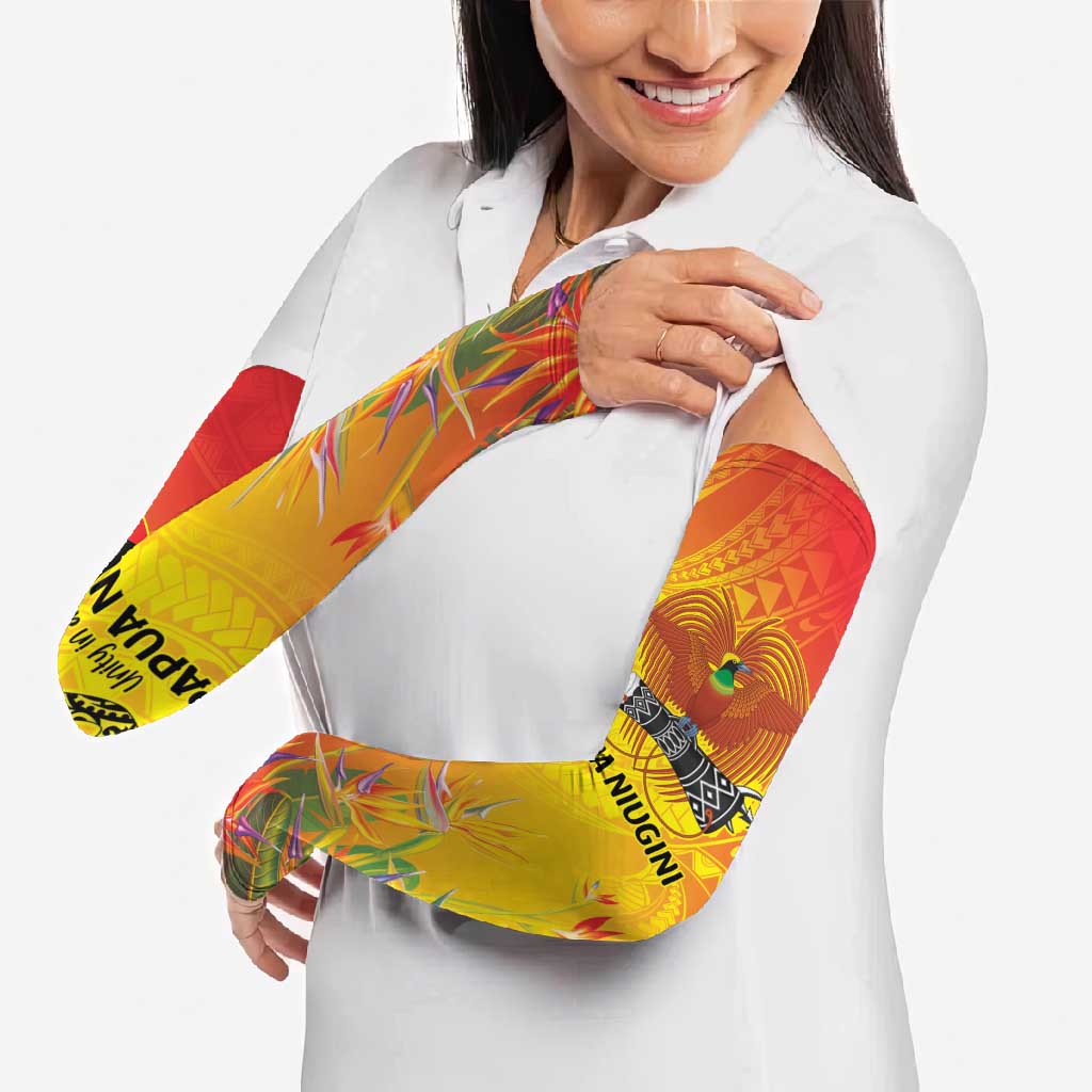 Papua New Guinea Unity in Diversity Arm Sleeves 50th Indipendens Papua Niugini LT9 - Polynesian Pride