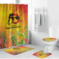 Papua New Guinea Unity in Diversity Bathroom Set 50th Indipendens Papua Niugini LT9 Bathroom Set (4 pcs) Gold - Polynesian Pride