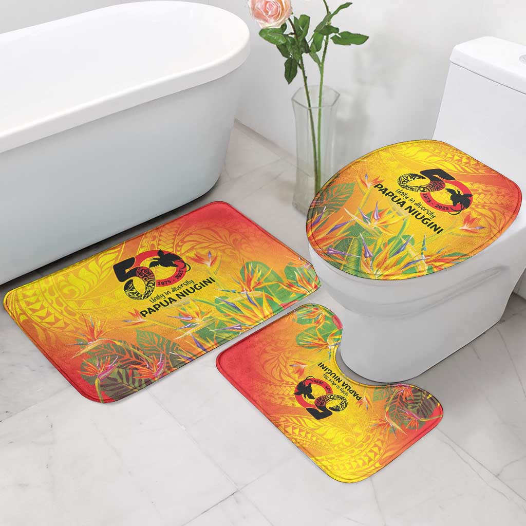 Papua New Guinea Unity in Diversity Bathroom Set 50th Indipendens Papua Niugini LT9 - Polynesian Pride