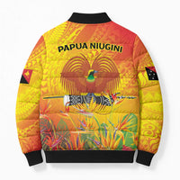 Papua New Guinea Unity in Diversity Bomber Puffer Jacket 50th Indipendens Papua Niugini LT9 - Polynesian Pride