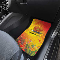 Papua New Guinea Unity in Diversity Car Mats 50th Indipendens Papua Niugini LT9 - Polynesian Pride