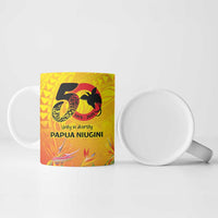 Papua New Guinea Unity in Diversity Ceramic Mug 50th Indipendens Papua Niugini LT9 - Polynesian Pride