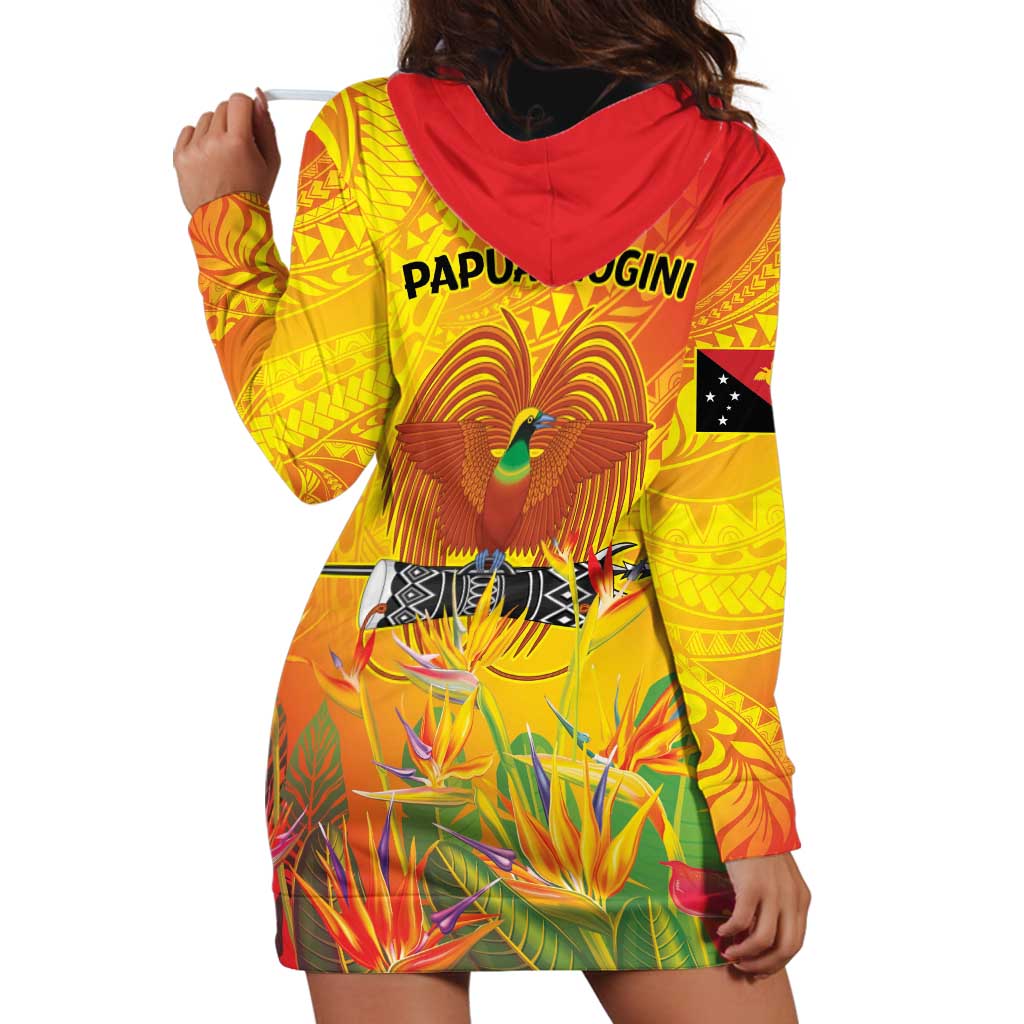 Papua New Guinea Unity in Diversity Hoodie Dress 50th Indipendens Papua Niugini LT9 - Polynesian Pride