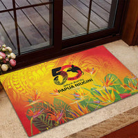 Papua New Guinea Unity in Diversity Rubber Doormat 50th Indipendens Papua Niugini LT9 - Polynesian Pride