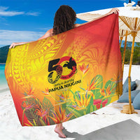 Papua New Guinea Unity in Diversity Sarong 50th Indipendens Papua Niugini LT9 One Size 44 x 66 inches Gold - Polynesian Pride
