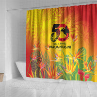 Papua New Guinea Unity in Diversity Shower Curtain 50th Indipendens Papua Niugini LT9 - Polynesian Pride