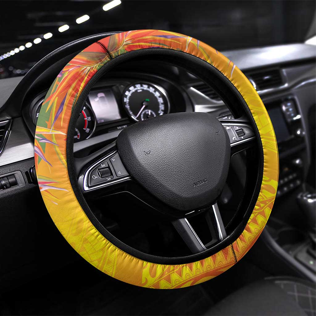 Papua New Guinea Unity in Diversity Steering Wheel Cover 50th Indipendens Papua Niugini