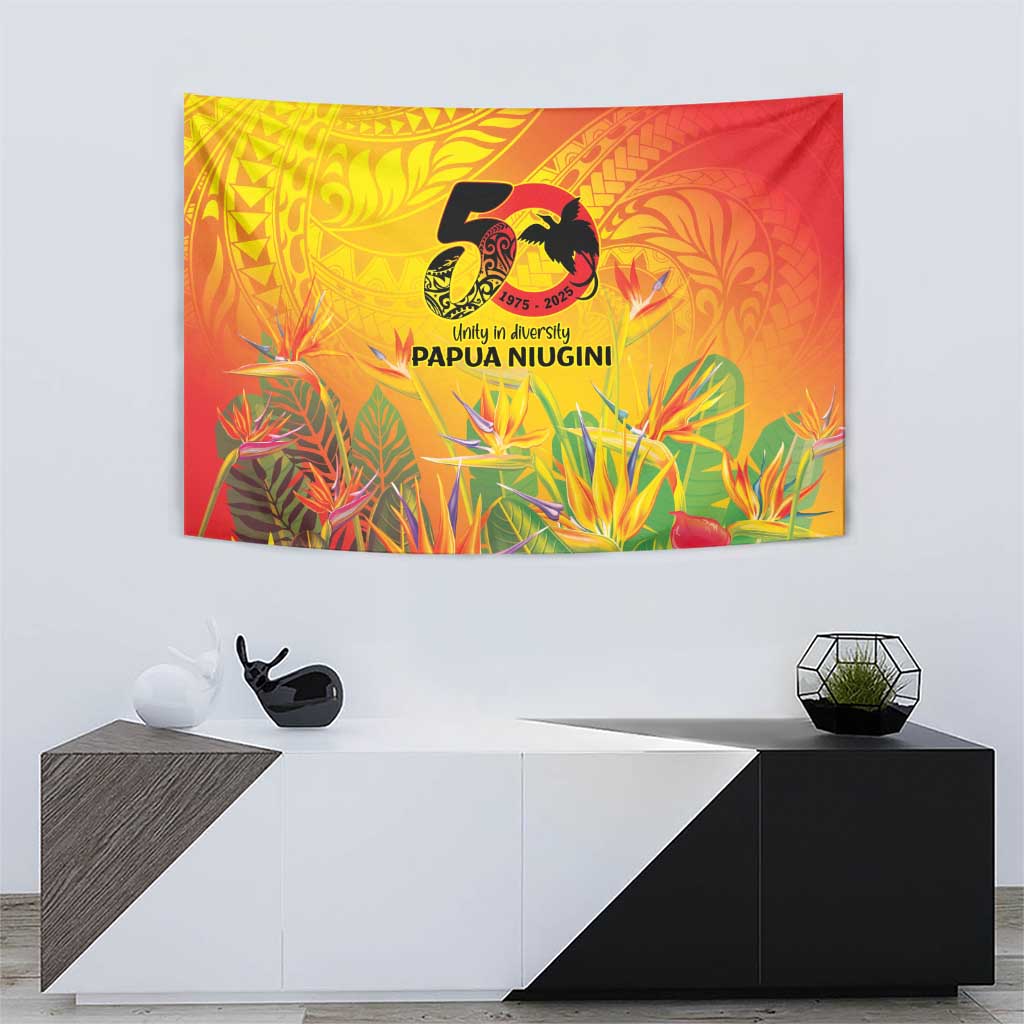 Papua New Guinea Unity in Diversity Tapestry 50th Indipendens Papua Niugini LT9 - Polynesian Pride