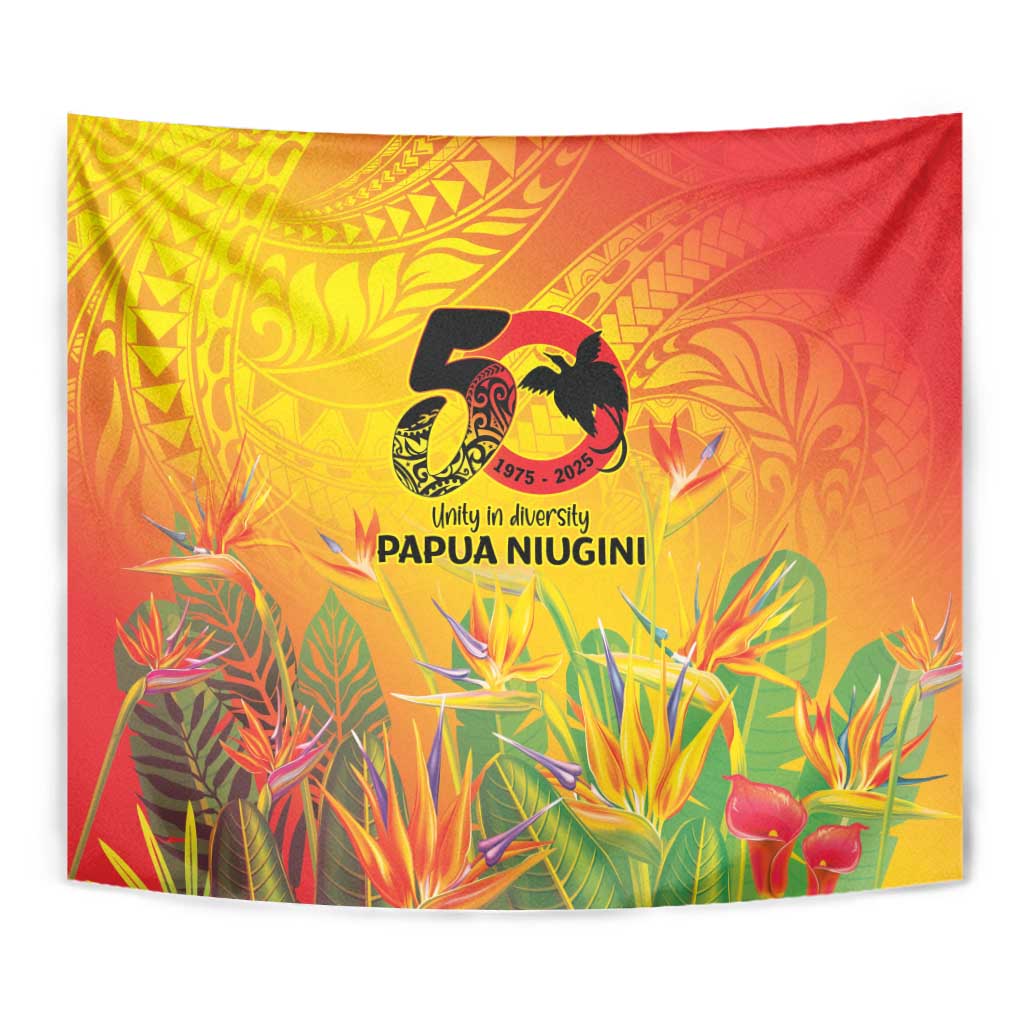 Papua New Guinea Unity in Diversity Tapestry 50th Indipendens Papua Niugini LT9 - Polynesian Pride