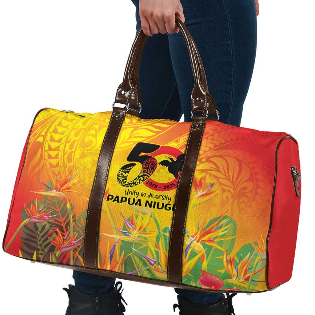 Papua New Guinea Unity in Diversity Travel Bag 50th Indipendens Papua Niugini LT9 - Polynesian Pride