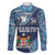 Personalised Fiji 54th Anniversary Family Matching Puletasi and Hawaiian Shirt Siga Ni Bula Galala Marautaki O Viti LT9