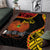 Personalised Papua New Guinea 49th Anniversary Area Rug Hapi De bilong Indipendens Papua Niugini