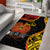 Personalised Papua New Guinea 49th Anniversary Area Rug Hapi De bilong Indipendens Papua Niugini