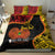 Personalised Papua New Guinea 49th Anniversary Bedding Set Hapi De bilong Indipendens Papua Niugini