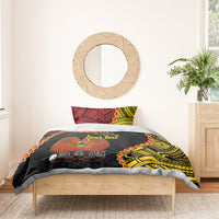 Personalised Papua New Guinea 49th Anniversary Bedding Set Hapi De bilong Indipendens Papua Niugini LT9 - Polynesian Pride