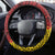 Papua New Guinea 49th Anniversary Steering Wheel Cover Hapi De bilong Indipendens Papua Niugini