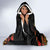 Personalised Papua New Guinea 49th Anniversary Hooded Blanket Bird of Paradise Unity In Diversity