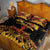 Personalised Papua New Guinea 49th Anniversary Quilt Bed Set Bird of Paradise Unity In Diversity