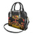 Personalised Papua New Guinea 49th Anniversary Shoulder Handbag Bird of Paradise Unity In Diversity