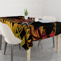 Personalised Papua New Guinea 49th Anniversary Tablecloth Bird of Paradise Unity In Diversity LT9 - Polynesian Pride