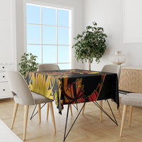 Personalised Papua New Guinea 49th Anniversary Tablecloth Bird of Paradise Unity In Diversity LT9 - Polynesian Pride