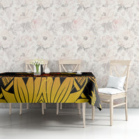 Personalised Papua New Guinea 49th Anniversary Tablecloth Bird of Paradise Unity In Diversity LT9 - Polynesian Pride