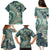 Hawaiian Hibiscus Tribal Vintage Motif Family Matching Puletasi and Hawaiian Shirt Ver 1