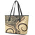 Hawaiian Hibiscus Tribal Vintage Motif Leather Tote Bag Ver 2