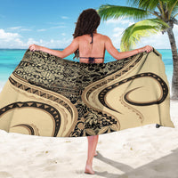 Hawaiian Hibiscus Tribal Vintage Motif Sarong Ver 2 LT9 - Polynesian Pride