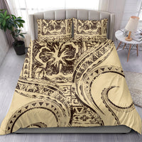 Hawaiian Hibiscus Tribal Vintage Motif Bedding Set Ver 3 LT9 - Polynesian Pride