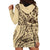 Hawaiian Hibiscus Tribal Vintage Motif Hoodie Dress Ver 3