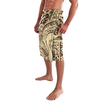 Hawaiian Hibiscus Tribal Vintage Motif Lavalava Ver 3 LT9 - Polynesian Pride