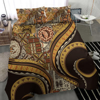 Hawaiian Hibiscus Tribal Vintage Motif Bedding Set Ver 4 LT9 - Polynesian Pride