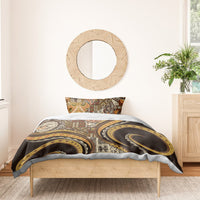 Hawaiian Hibiscus Tribal Vintage Motif Bedding Set Ver 4 LT9 - Polynesian Pride