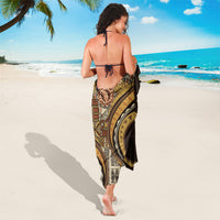 Hawaiian Hibiscus Tribal Vintage Motif Sarong Ver 4 LT9 - Polynesian Pride