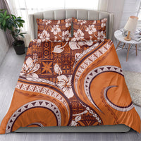 Hawaiian Hibiscus Tribal Vintage Motif Bedding Set Ver 5 LT9 - Polynesian Pride