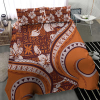 Hawaiian Hibiscus Tribal Vintage Motif Bedding Set Ver 5 LT9 - Polynesian Pride